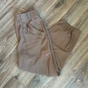 Democracy Brown Joggers Relaxed Fit Casual Women’s Size PL